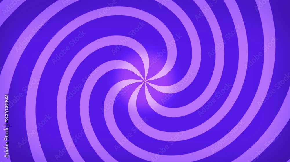 Poster spiral twirling 2d shape line animation optical illusion hypnotic kaleidoscope circular motion graph