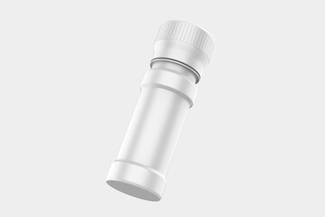 Pepper Grinder Mockup Isolated On White Background. 3d illustration