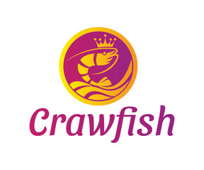 Obraz premium Crawfish logo icon design template elements. Usable for Branding and Business Logos. 