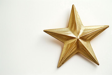 3d golden glossy stars.