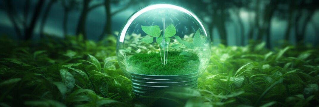 Global energy conservation concept promoting earth friendly electricity saving practices