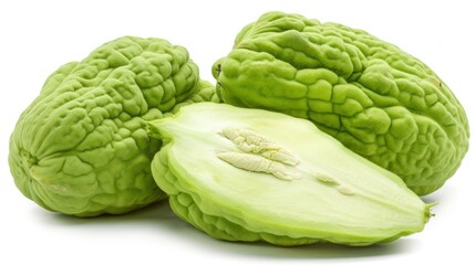 Obraz premium Chayote isolated white background 