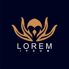 Obraz premium abstract logo design. unique and characterful, geometric abstract logo