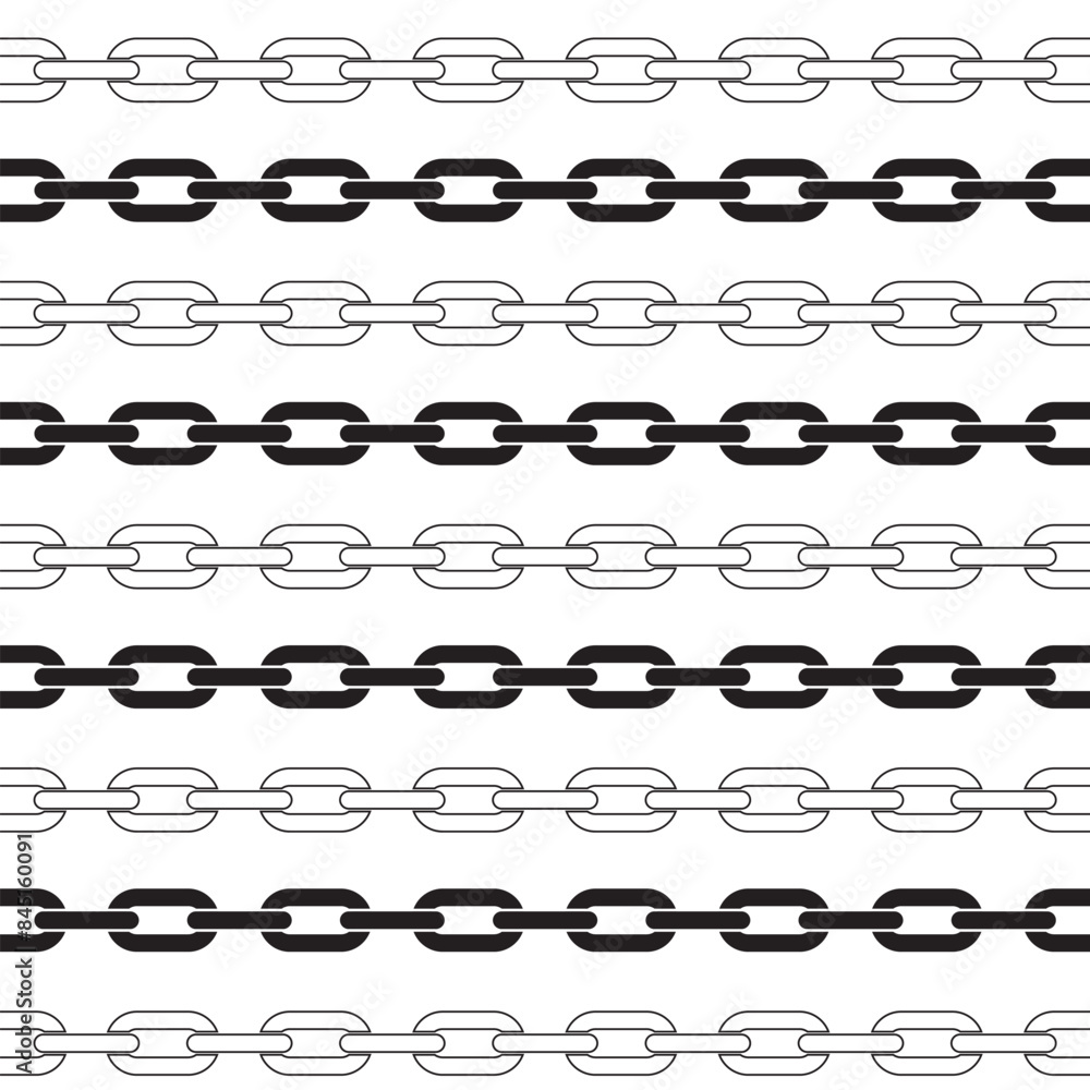 Poster chain icon vector isolated. vector connection concept. chain solid icon. set of chain vector signs o