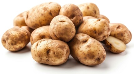 Fototapeta premium Potato isolated white background