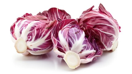 Obraz premium Radicchio isolated white background
