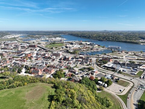 Dubuque Iowa Skyline