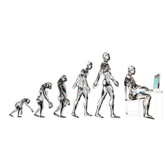 3d rendering model with glass texture