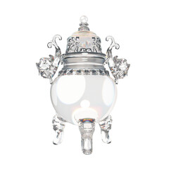 3d rendering model with glass texture