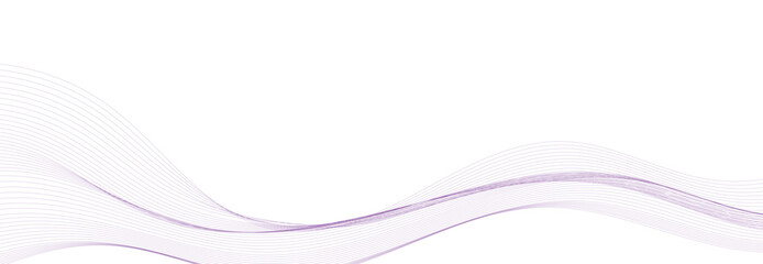 Abstract vector banner with purple waves. EPS10