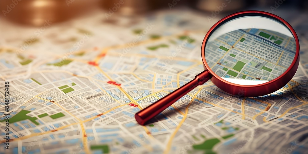 Poster enhance local searches with regional seo tactics and localized optimization techniques. concept loca