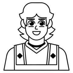 Stylish game character arcade Vector design and illustration - Digital vector - Latest vector - Premium Victor