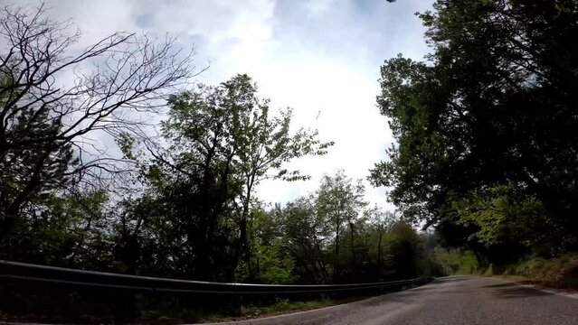 Italy Driving 0826 Predappio