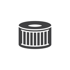 Swimming Pool Filter vector icon