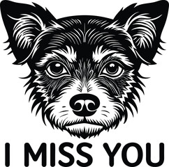 dog vector isolated on white background eps 10