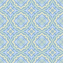 Seamless Ikat ethnic traditional Textile pattern geometric abstract folklore ornament Tribal ethnic illustration background design for print, clothing, scarf