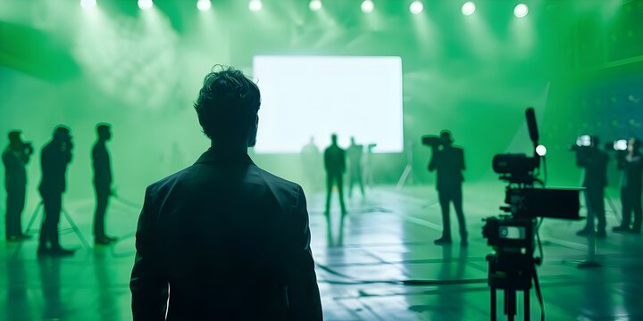 Movie studio uses data analytics to predict popular cast and directors for profit. Concept Data Analytics, Movie Industry, Popular Cast, Director, Profit