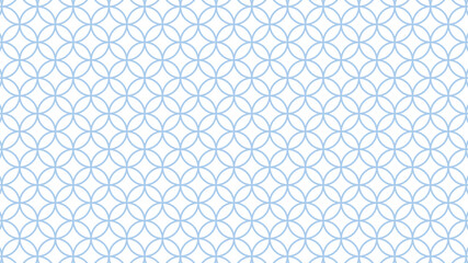 七宝　背景　水色　和柄