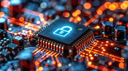Innovative cybersecurity solutions showcased at a tech conference, Generative AI