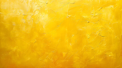 A yellow background with brush strokes and a splash of color