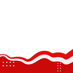 Indonesian Flag Footer
