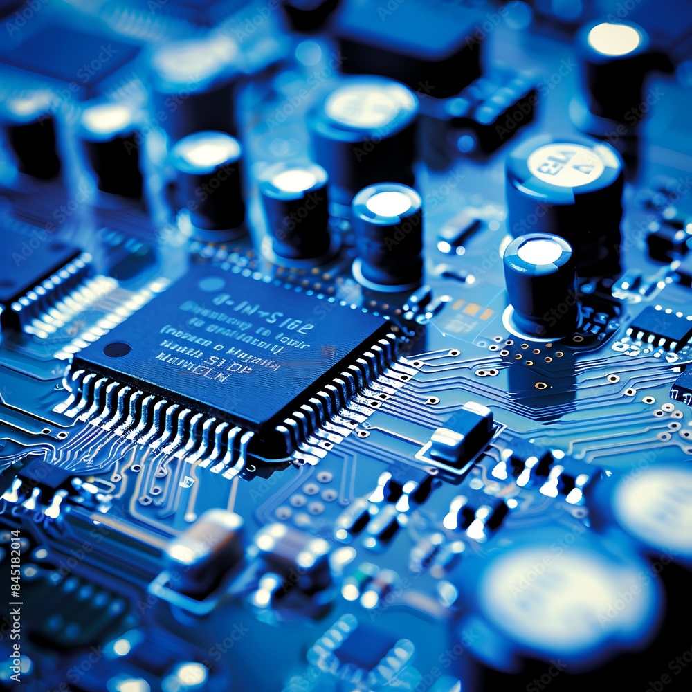 Aufkleber An image of the computer desktop parts that are booting