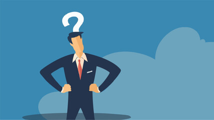 Regret on business mistake, frustration or depressed, stupidity or foolish losing all money, stressed and anxiety on failure concept