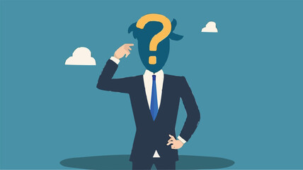 Regret on business mistake, frustration or depressed, stupidity or foolish losing all money, stressed and anxiety on failure concept