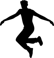 Figure Man Silhouette Element