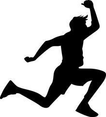 Fototapeta premium Figure Man Silhouette Element