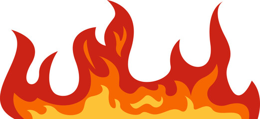 Fire Frame Border Element