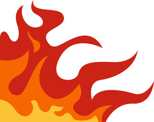 Fire Frame Border Element