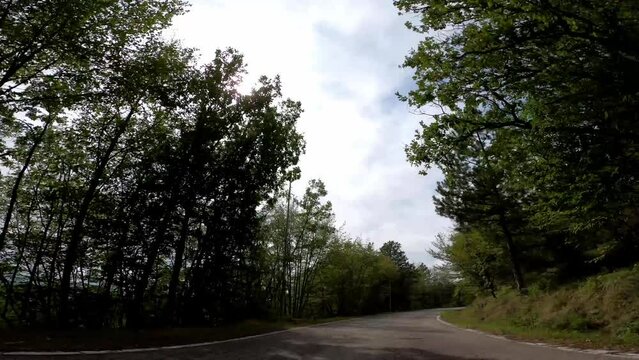 Italy Driving 0828 Predappio