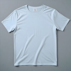 Blank white t-shirt mockup