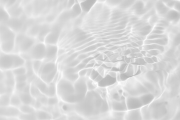 Abstract white transparent water shadow surface texture natural ripple background