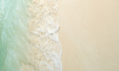 Beach sand background. Water bight background