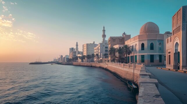 The ancient city of Jeddah in Saudi Arabia.