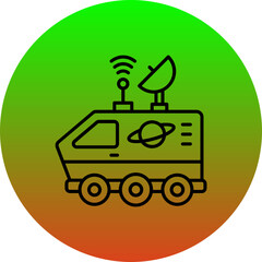 Space Rover Icon