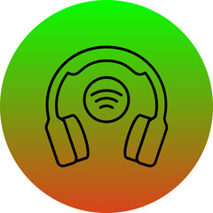 Wireless Headphones Icon