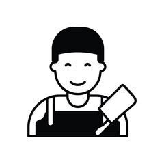 Butcher vector icon