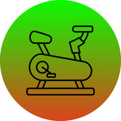 Gym Bike Icon