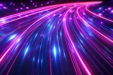 Beautiful texture surface neon wave, design natural abstract background