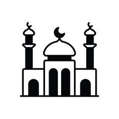 Mosque vector icon
