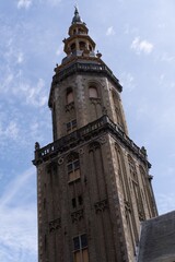 historic buildings in Veurne, Belgium