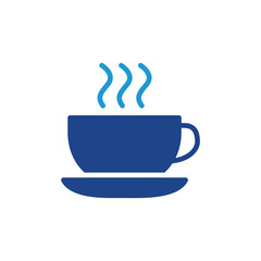 Coffee cup icon, Coffee cup sign vector