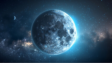 Fototapeta premium earth planet in space