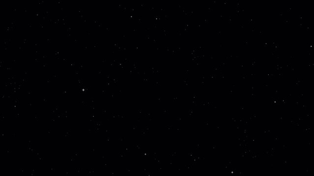 星の瞬きが広がる素材、繊細、細かい、ループ素材、透過素材