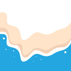 Wave Beach Border
