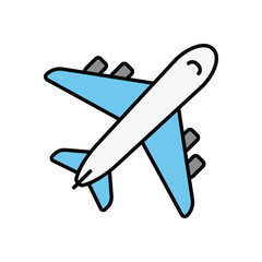 Plane vector icon