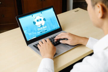 Chatbot software application for modish online business that automatically reply to customer...